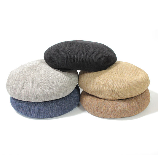 Linen Blend Beret