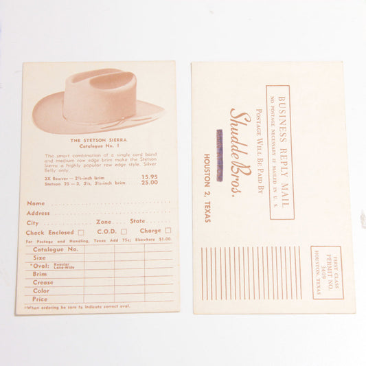 Business Reply Mail Business Reply Card