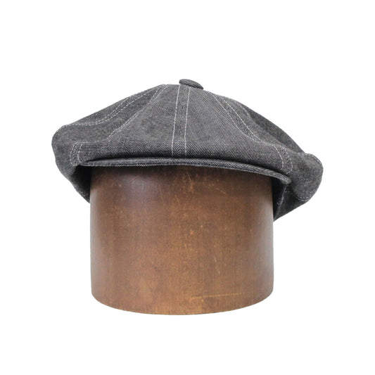 denim newsboy black denim newsboy