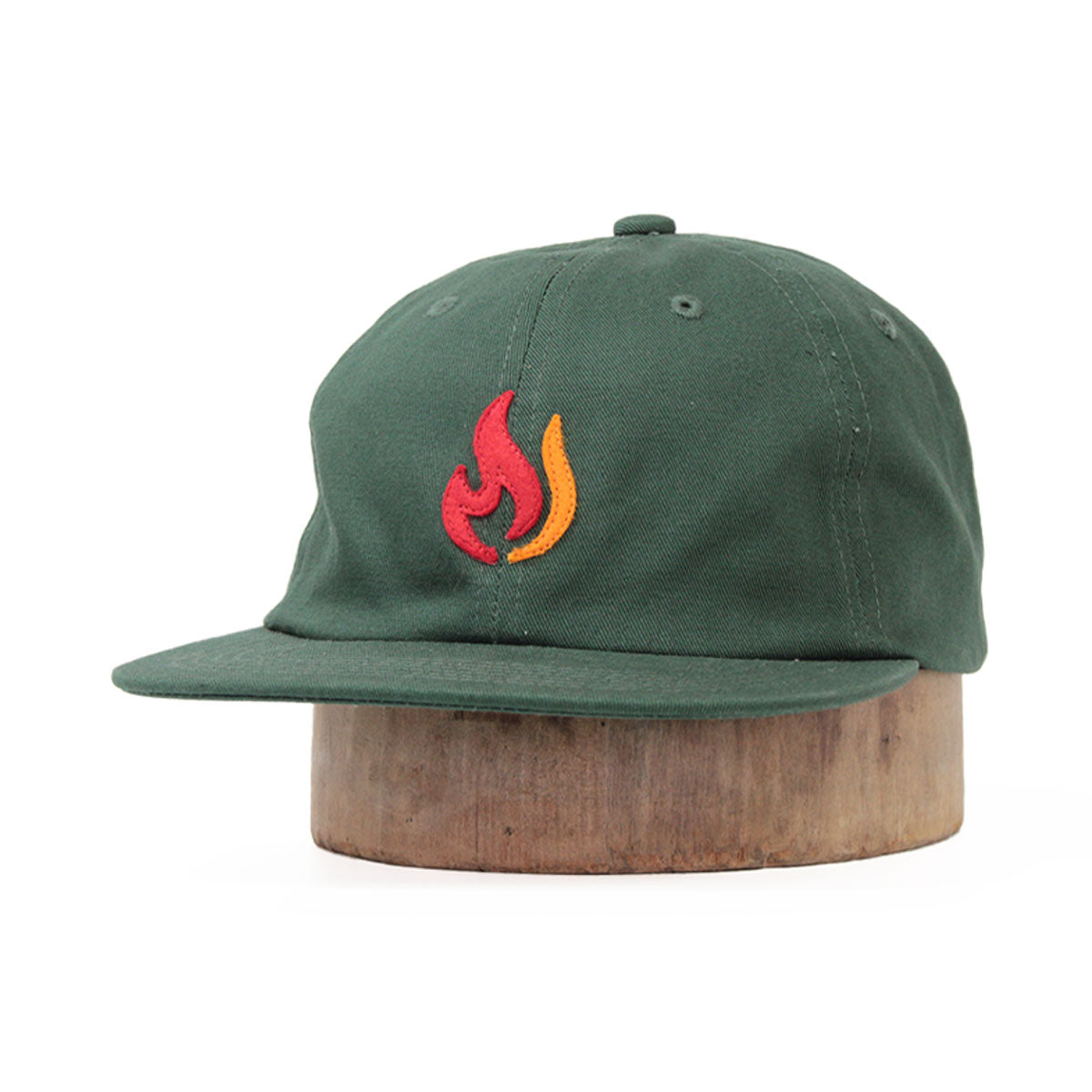 Tomoshibi Cap Cotton Twill Baseball Cap コットンフラットバイザーベースボールキャップ