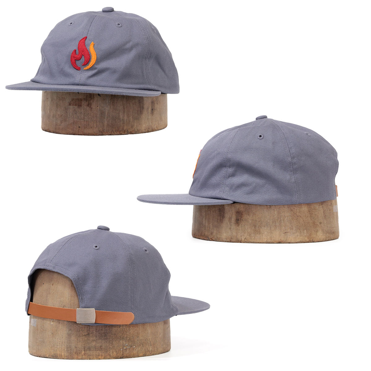 Tomoshibi Cap Cotton Twill Baseball Cap コットンフラットバイザーベースボールキャップ