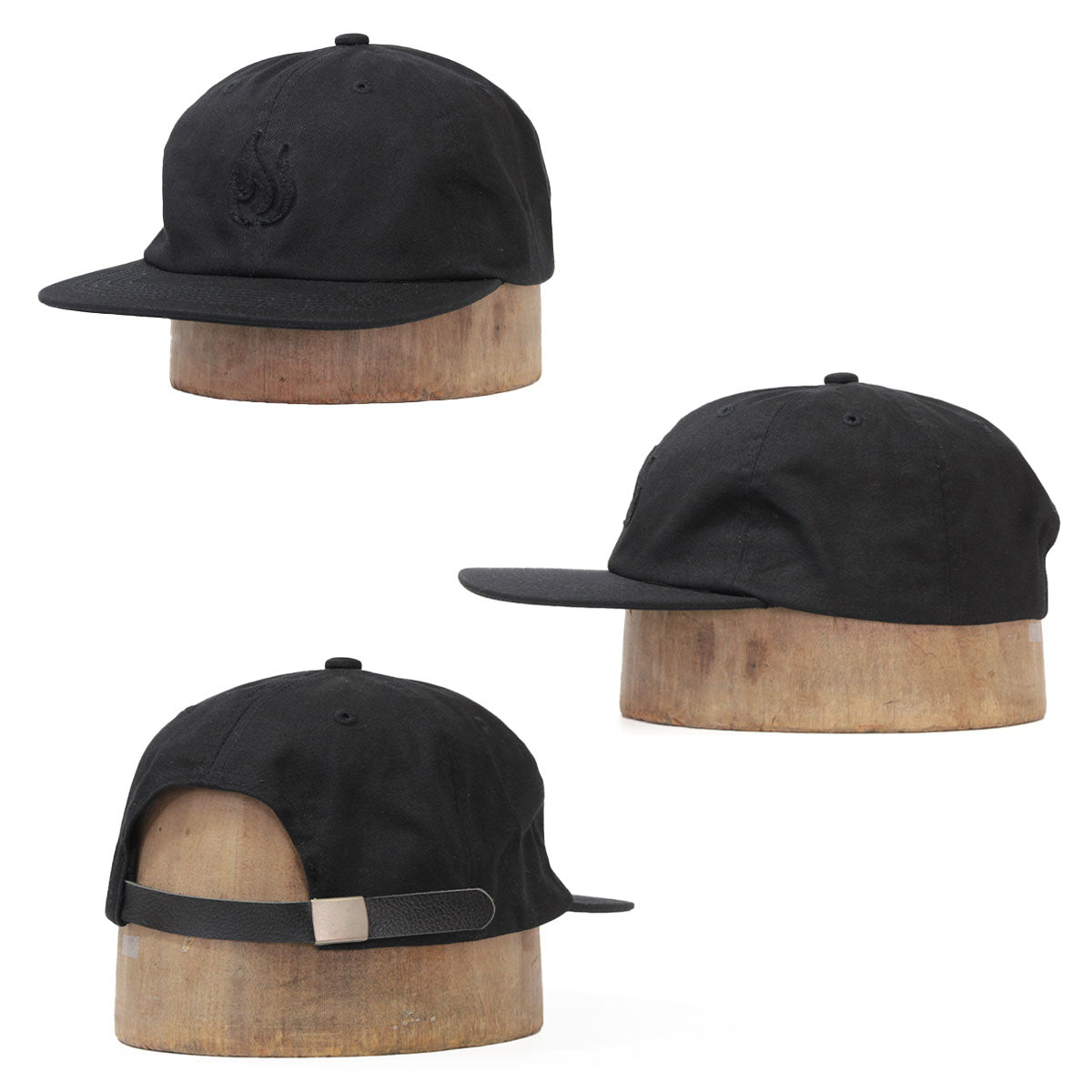 Tomoshibi Cap Cotton Twill Baseball Cap コットンフラットバイザーベースボールキャップ
