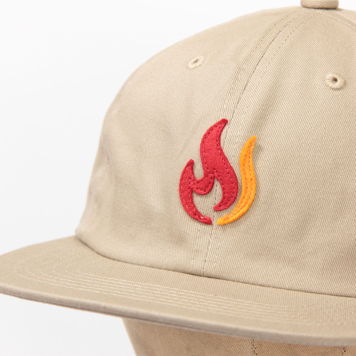 Tomoshibi Cap Cotton Twill Baseball Cap コットンフラットバイザーベースボールキャップ