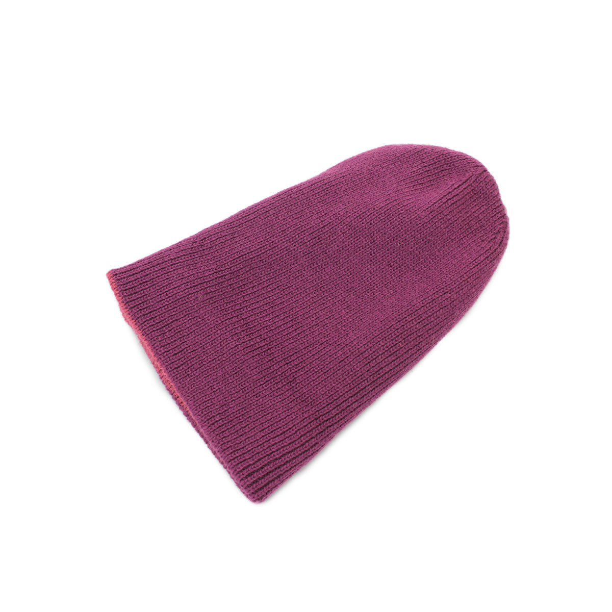 Bicolor Knit Beanie