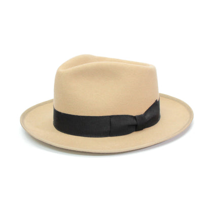 【The Blueno Works】TYPE-C FEDORA | ライトベージュ