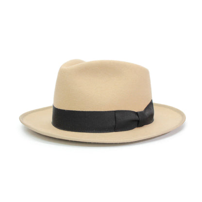 【The Blueno Works】TYPE-C FEDORA | ライトベージュ