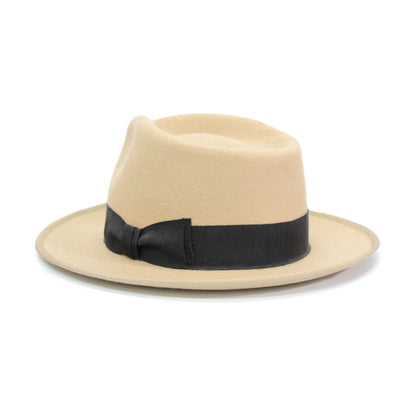 【The Blueno Works】TYPE-C FEDORA | ライトベージュ