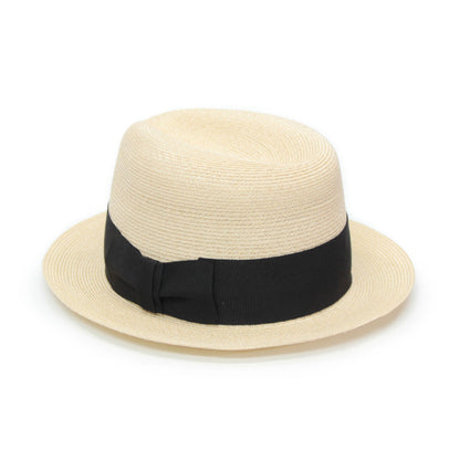 Soft pinched Hemp braid Fedora