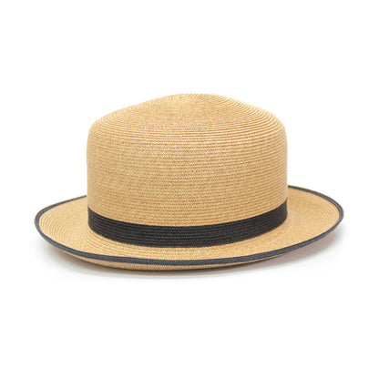 bicolor braid bucket hat