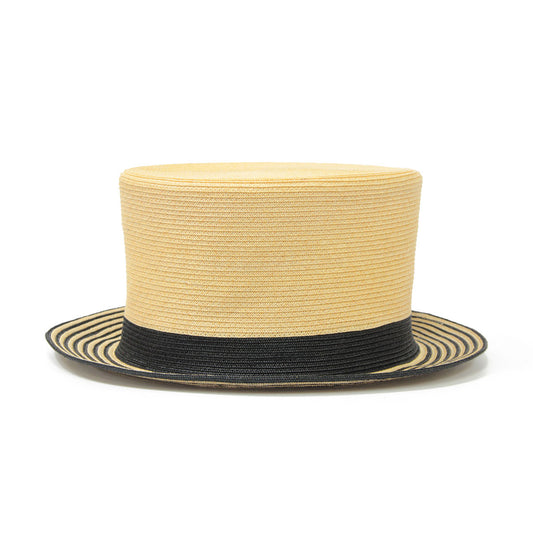 Braided hat top hat Braided top hat