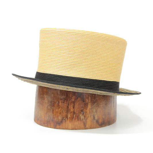 Braided hat top hat Braided top hat