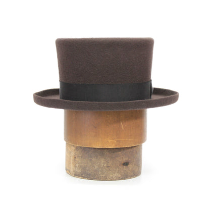 Wool Top Hat トップハット シルクハット ブラウン