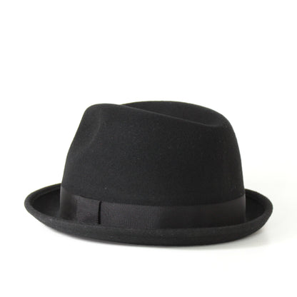 Stingy Brim Fedora ショートブリム ウールフェルト 中折れハット