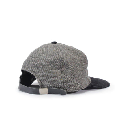 Leather Patch Tweed Cap【G】 /レザーパッチツイードキャップ