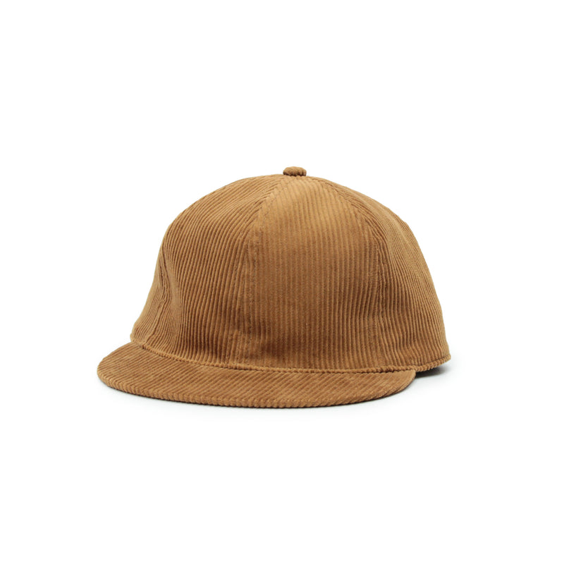 Wide-wale corduroy baseball cap  short visor コーデュロイ ベースボールキャップ ショートバイザー (コピー)