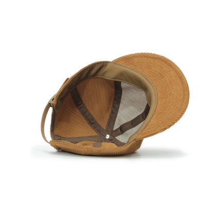 Wide-wale corduroy baseball cap  short visor コーデュロイ ベースボールキャップ ショートバイザー (コピー)