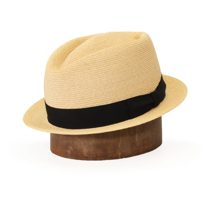【The Blueno Works】Diamond Fedora Natural