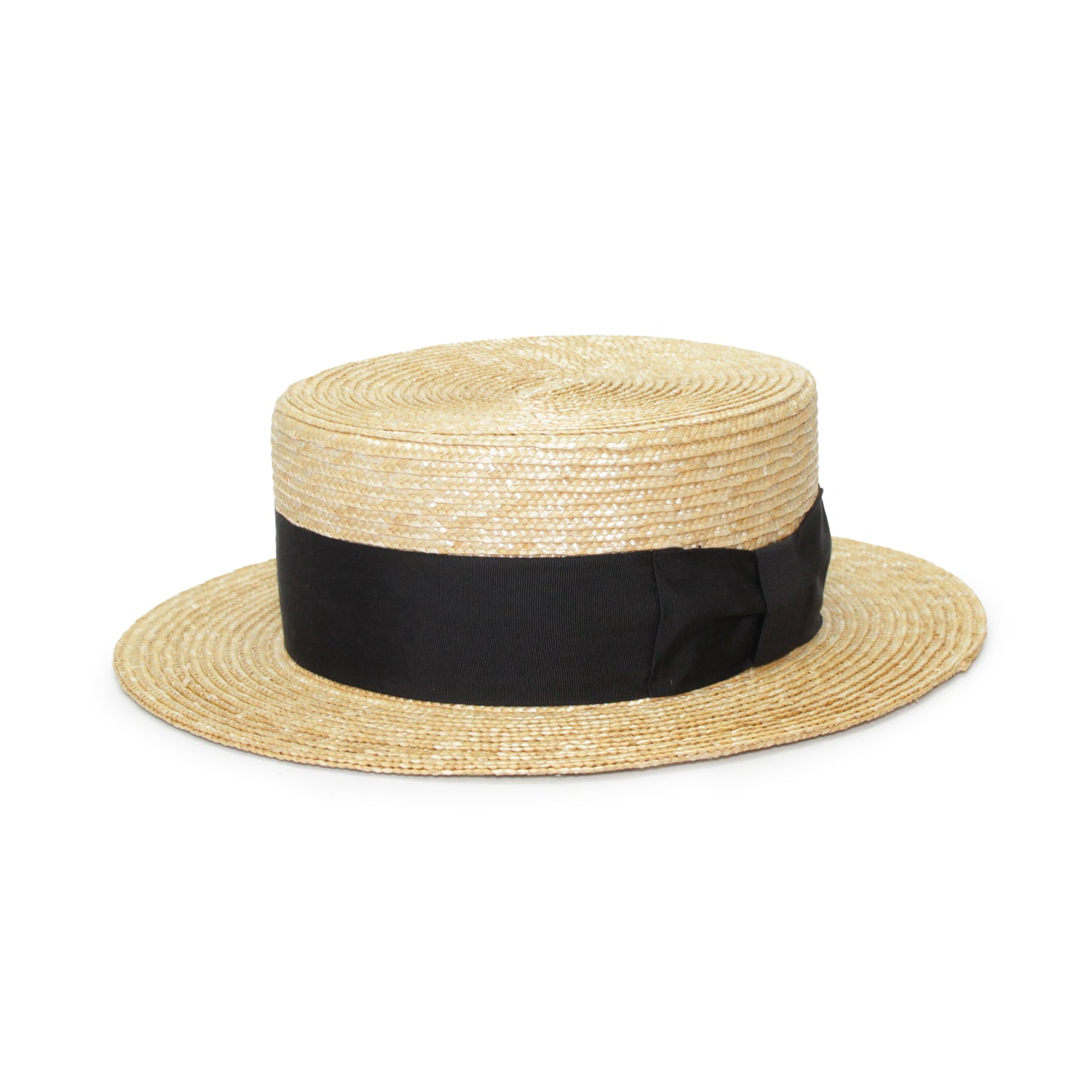 Classic straw boater