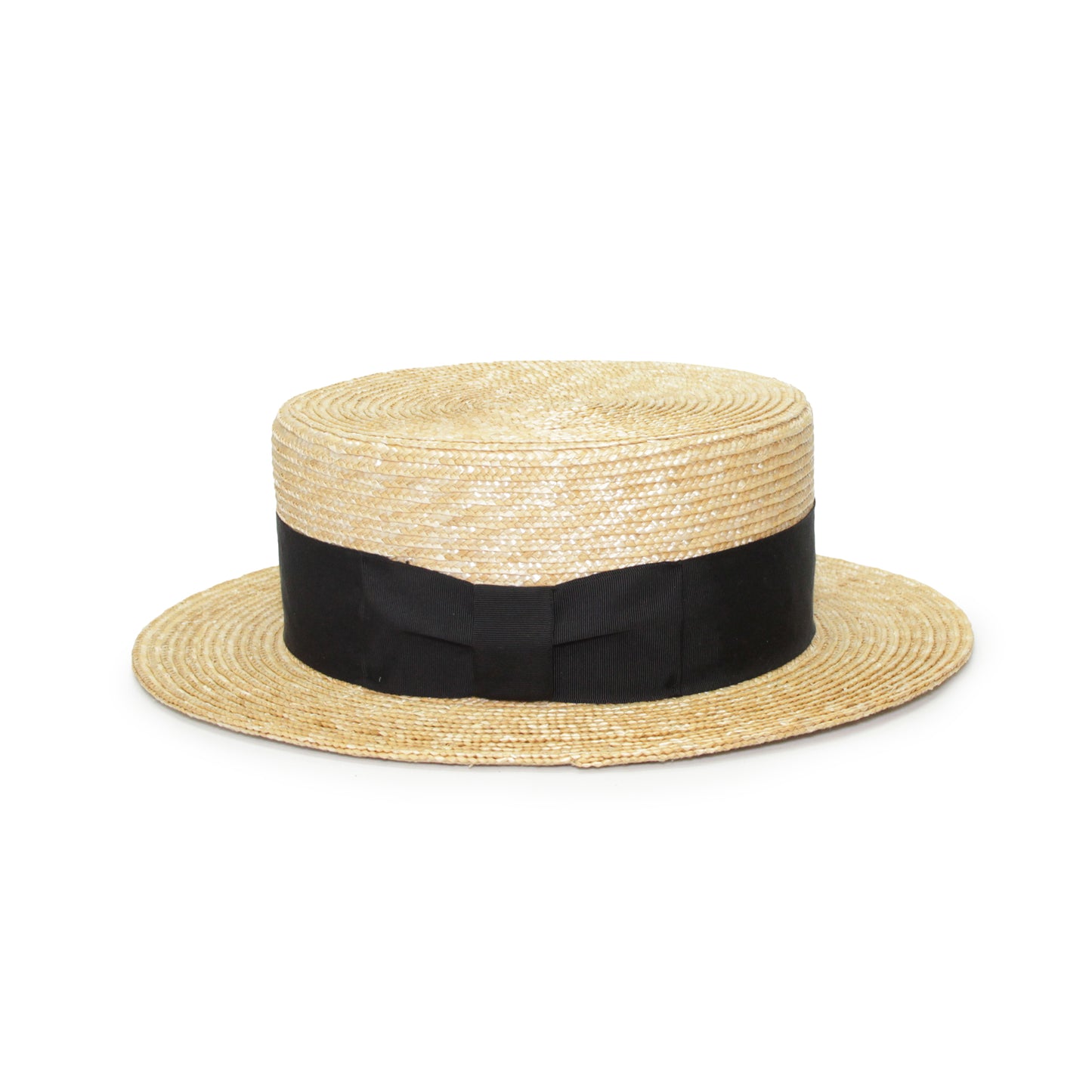 Classic straw boater