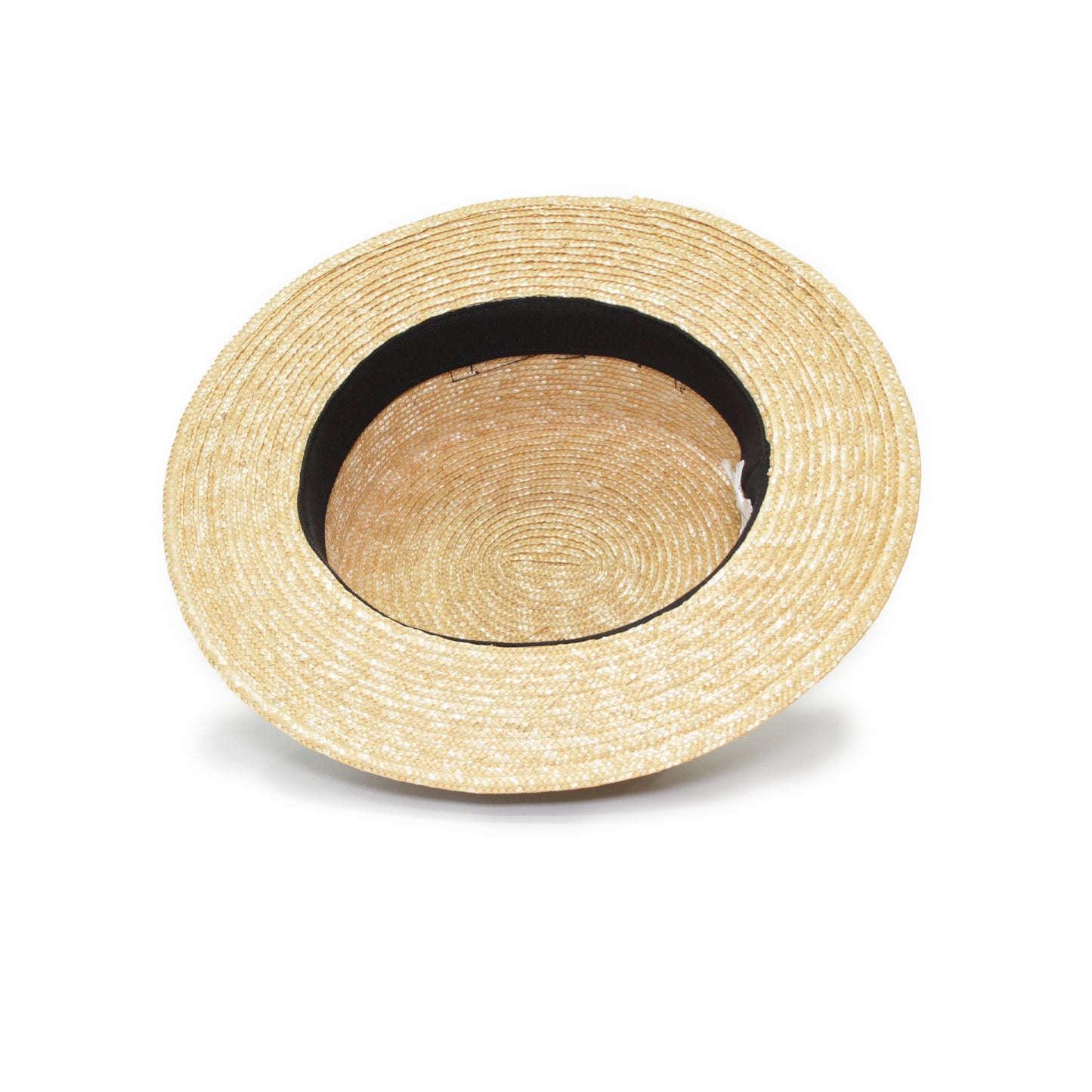 Classic straw boater