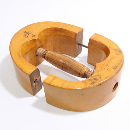 Wood handle hat strecher 帽子拡張器 ハットストレッチャー