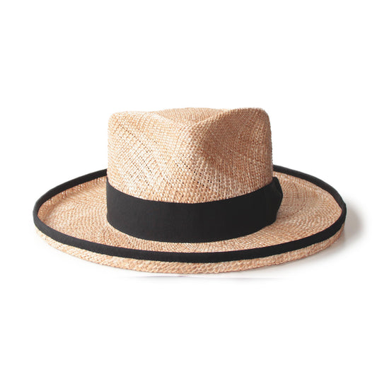 square fedora edge up