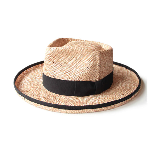 square fedora edge up