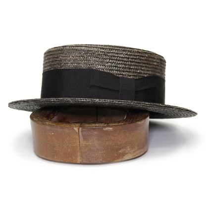 Double brim Boater Hat