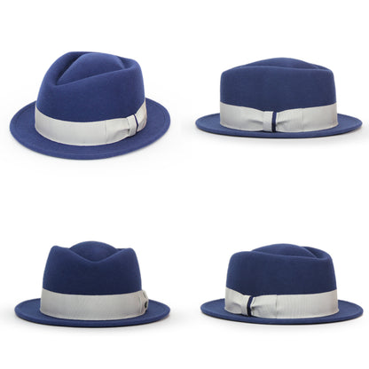 【The Blueno Works】Diamond Stingy Fedora Royal