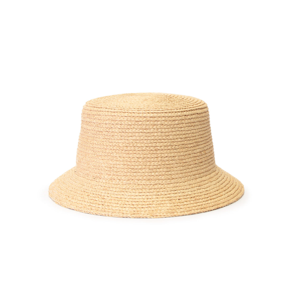 Raffia Braid Bucket Hat natural