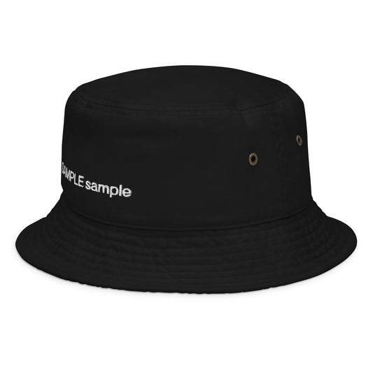 [TEST_2] Custom Embroidery Bucket Hat