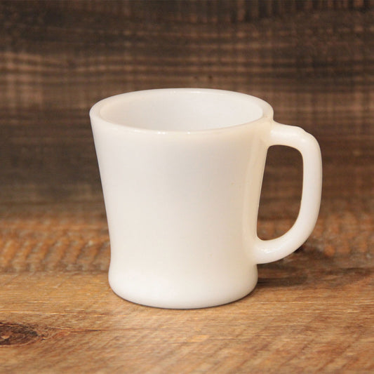 Fireking D-Handle Milk Glass