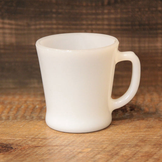 Fireking D-Handle Milk Glass