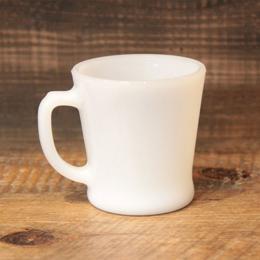 Fireking D-Handle Milk Glass