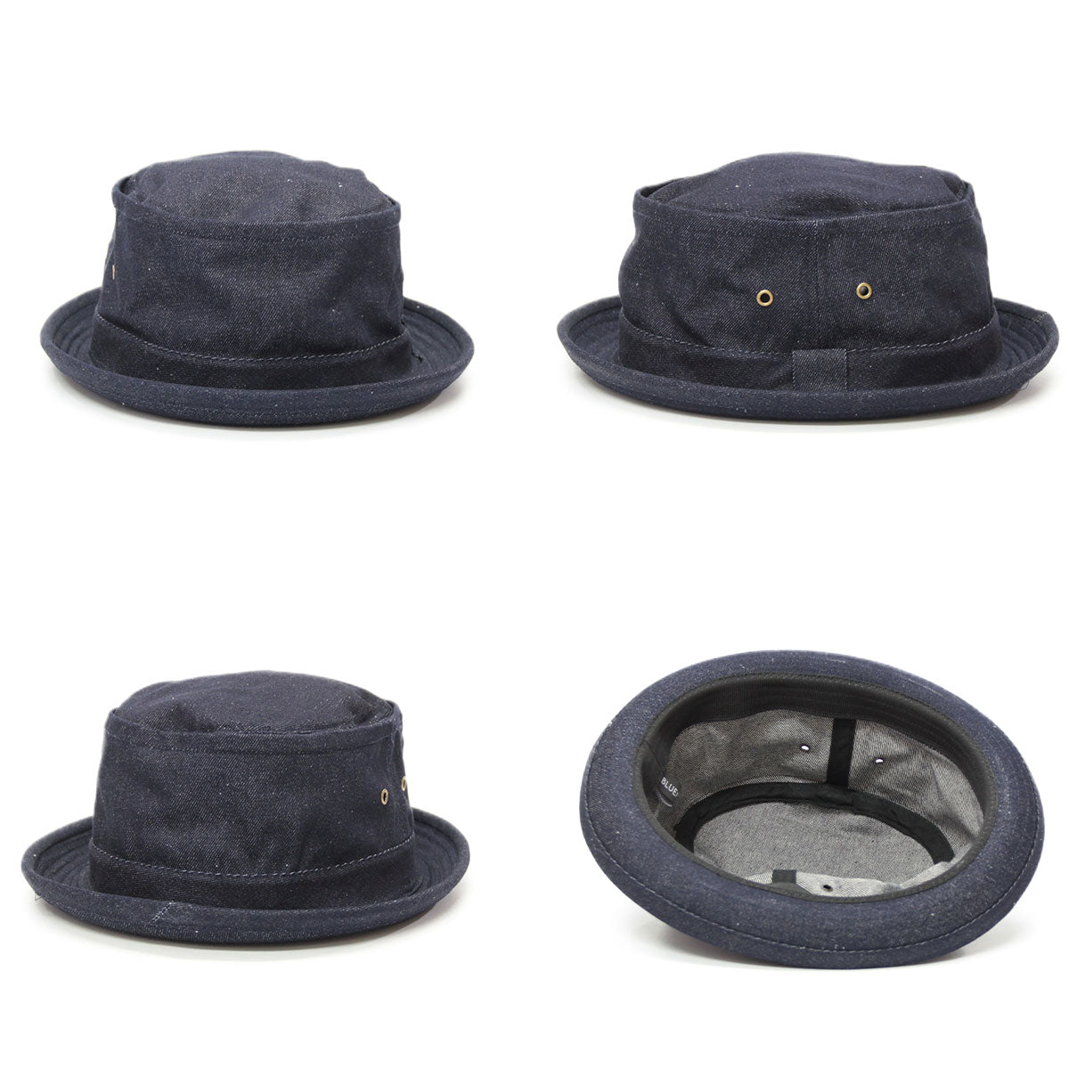 Cotton Porkpie Hat コットンポークパイハット